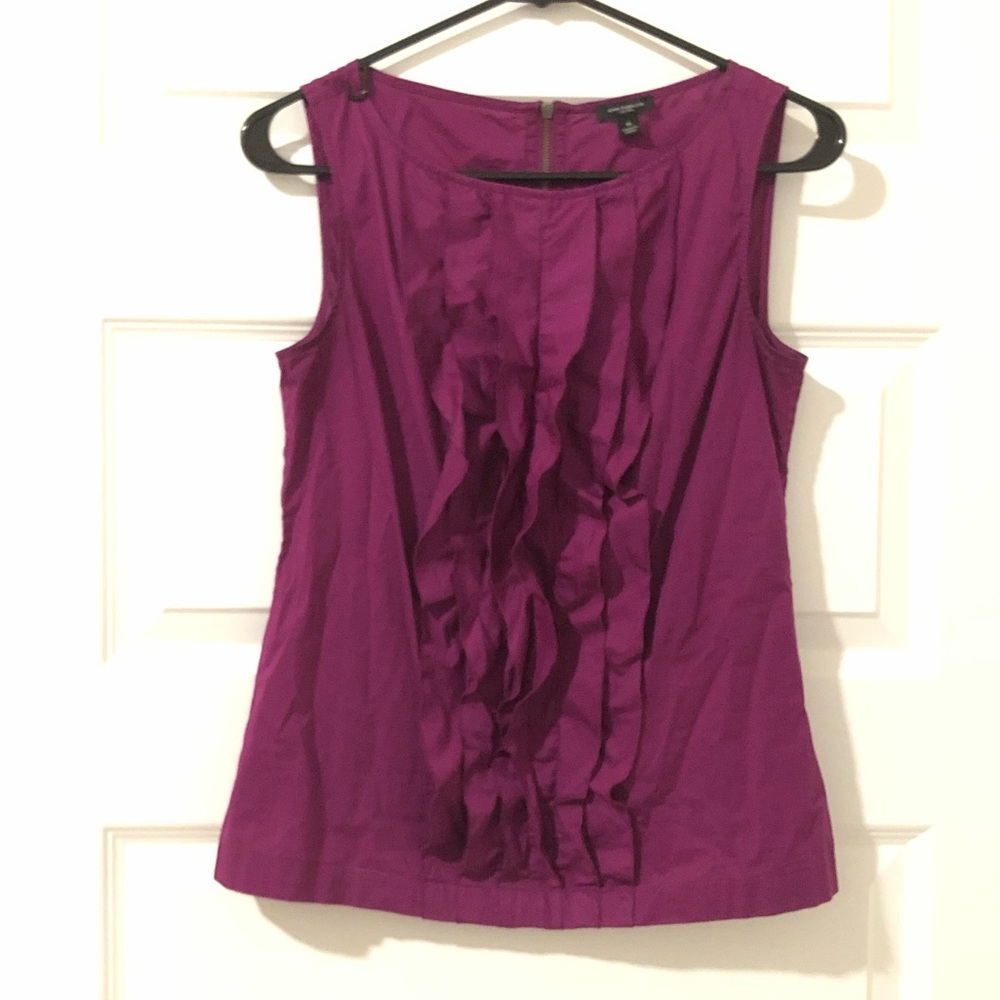 Ann Taylor ruffle blouse